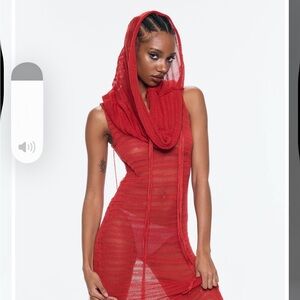 Elegant Red Maxi Dress